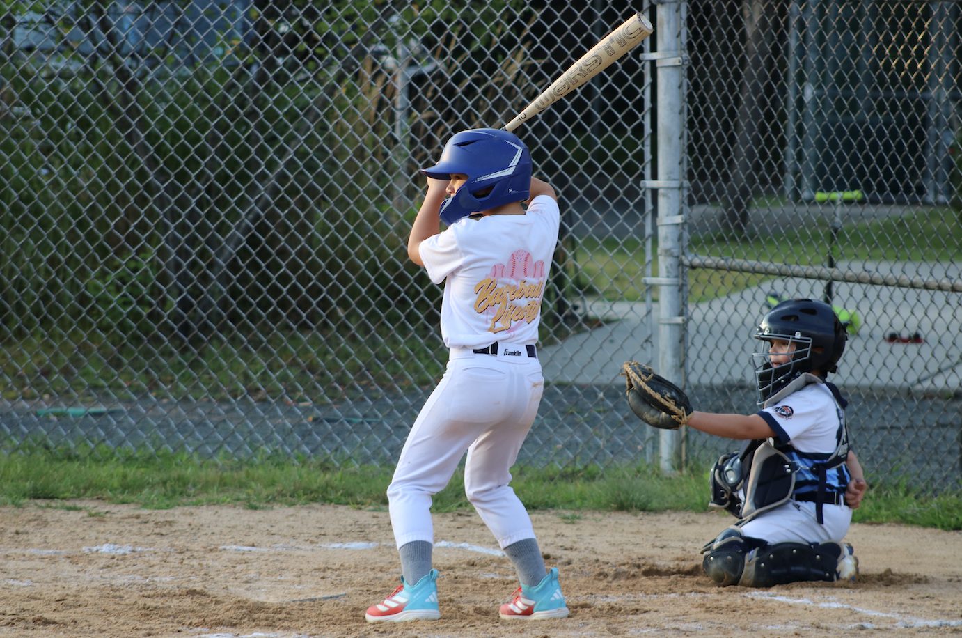 At the plate